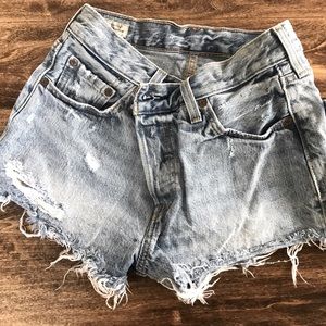 Levi Strauss jean shorts by Urban Renewal